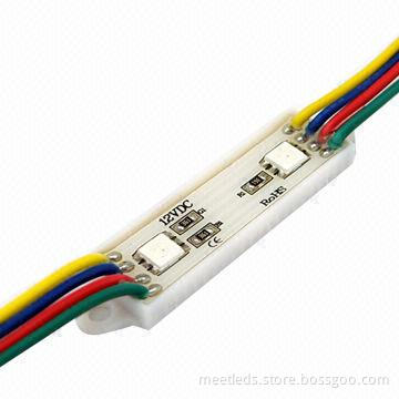 48 * 15mm Tri-chip 5050 SMD Waterproof RGB LED Module for Channel Letter Signage, Waterproof IP65